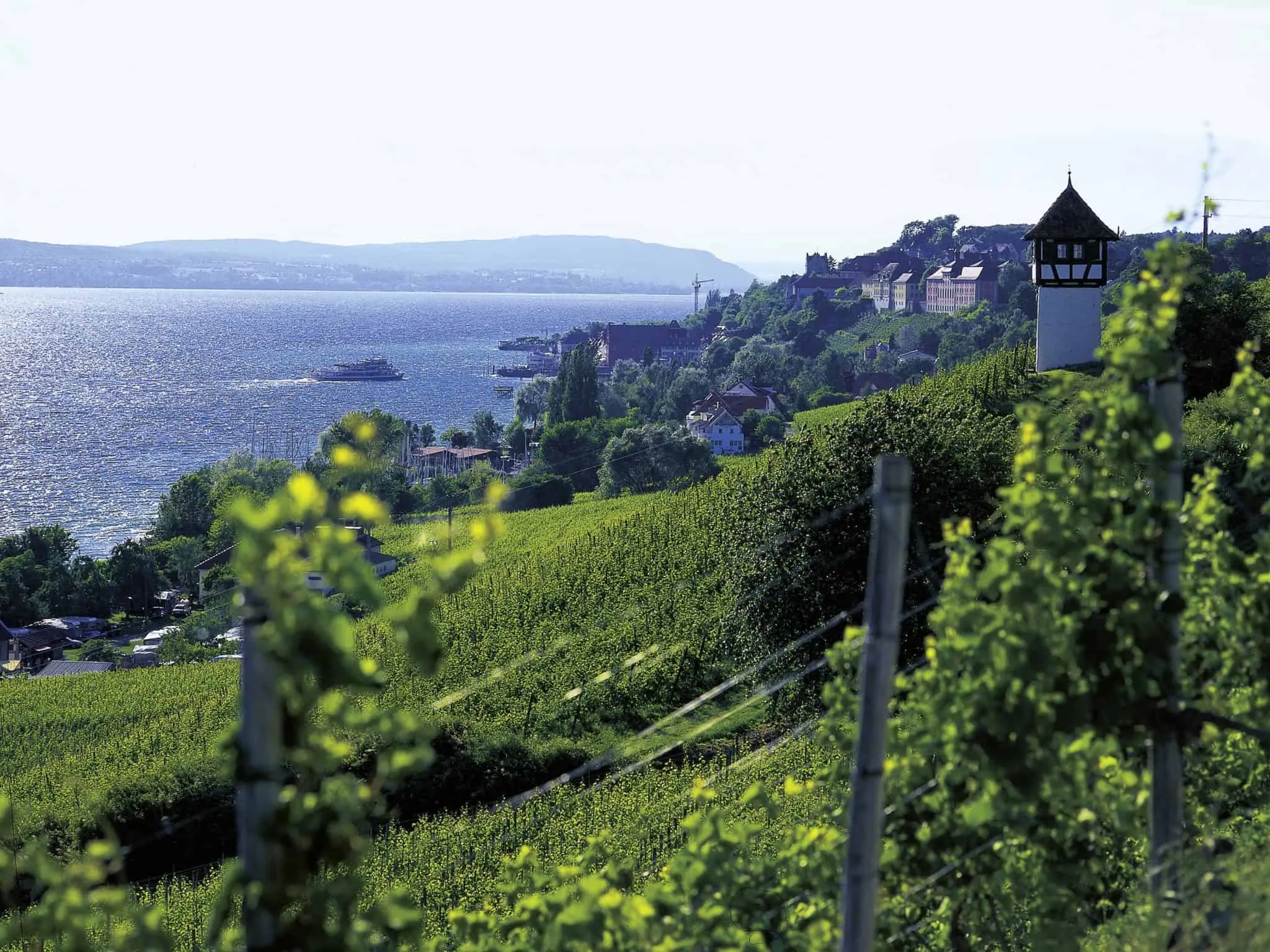 Ferienwohnung Meersburg Blick Wetterkreuz Meersbur