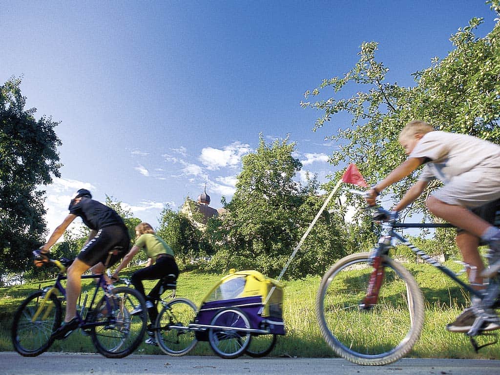 Ferienwohnung Meersburg Radfahrer Baitenhausen